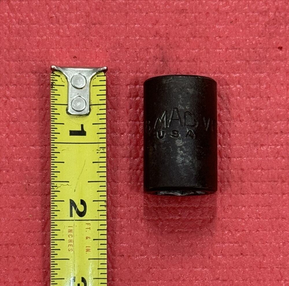 Mac Tools VP206, 1/2" Drive SAE 5/8, 6 Point Impact Socket Made in USA